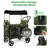 3 in 1 Foldable Double Wagon Stroller With Conopy – 200lb Capacity,Green-125148902-126039738-126039735