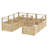95" Solid Wood Raised Garden Bed