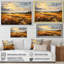 «Yellow Wheat Field Meadows III - Meadow», art mural-1097334076-1097334080