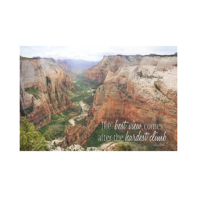 The Best View by Lori Deiter - Wrapped Canvas Print, 20.32 cm H x 30.48 cm W