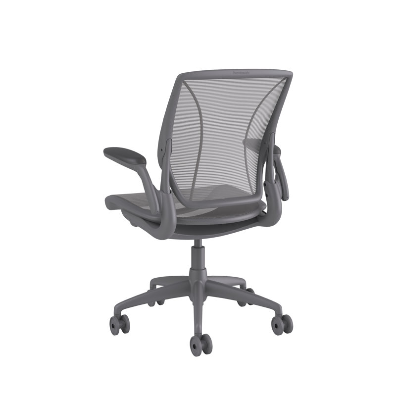 World Mesh Task Chair, Gray, Silver, Adjustable