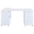 Tona White Driftwood 3-Drawer L-Shape Computer Desk-1246095512
