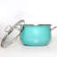 Casserole profonde avec couvercle en verre 4 pte (3,8 L) Azure Belly-86261056