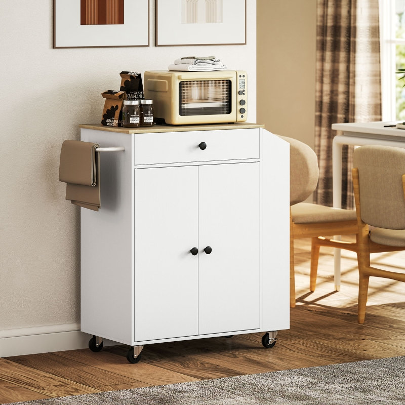 82 cm W Kitchen Island with Top