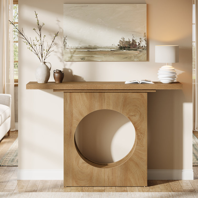 Petite console de 41,3 po pour le salon, le vestibule