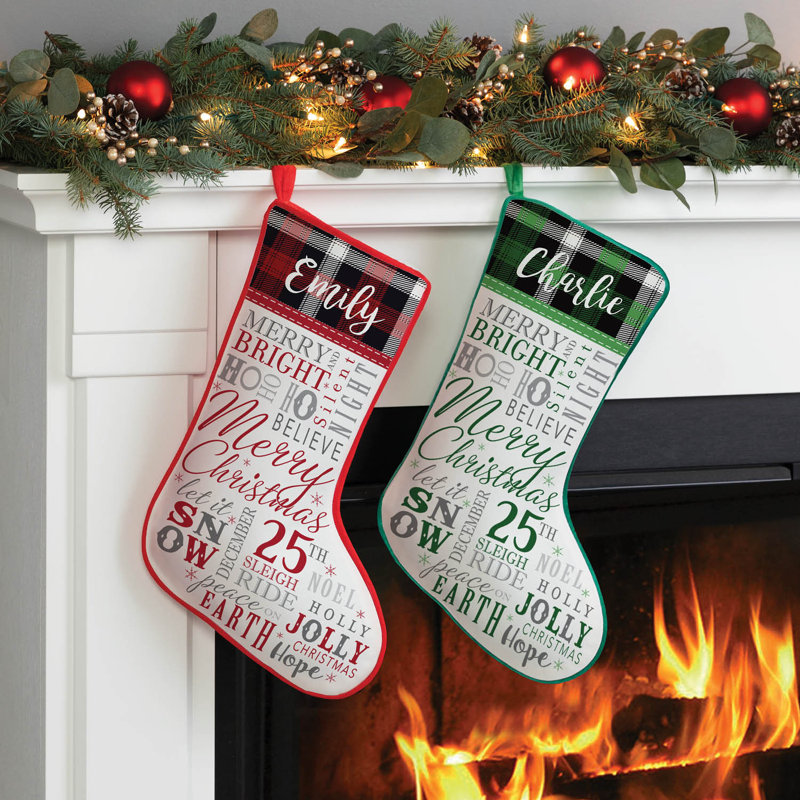 Merry Christmas Word Art, Oui