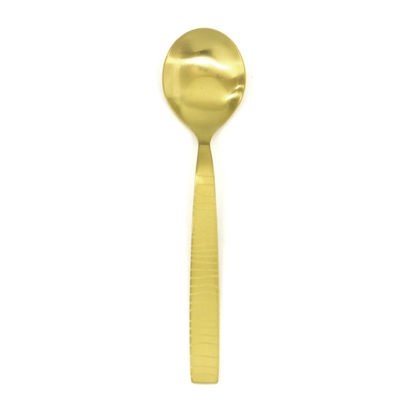 Tigre Soup Spoon, Ice Gold