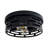 Industrial Round Flush Mount Ceiling Light, 2-light Matte Black Metal Ceiling Fixture For Bedroom & Entryway(Set of 2)-599103961