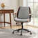Oswina  37.75"H Modern Tilting Solid Wood Office Chair with Bent Wood