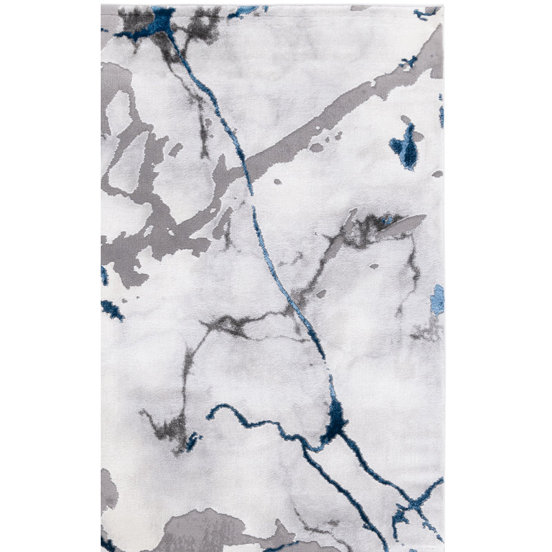 Dotha Performance Abstract Rug, Rectangle 8' x 10'