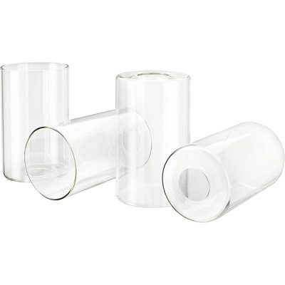 6.5'' H Glass Drum Wall Sconce Shade