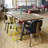 Willett Solid Wood Top Metal Base Dining Table-2008331833-2008331783