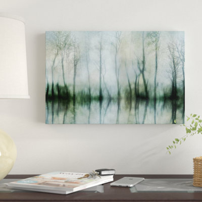 « ponded pond », impression sur toile