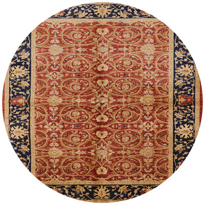 Tapis oriental rouge / bleu marine Haygaser