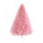 Pink Pre-Lit Artificial Christmas Tree-1588835002
