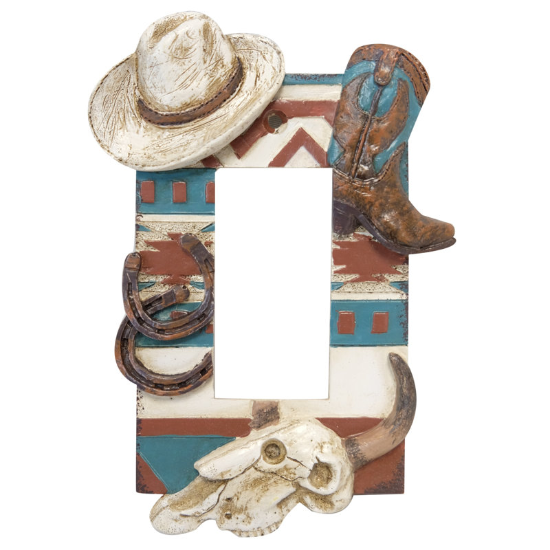 Tex Mex Single Rocker Switch Wall Plate / Switch Plate / Cover