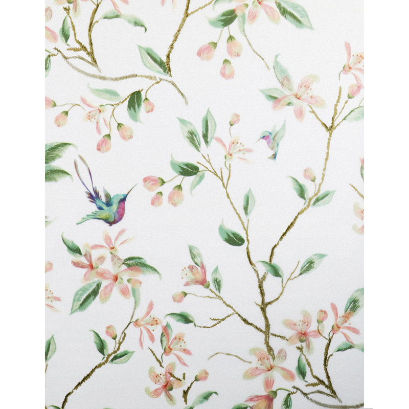 Adhésif décoratif fleurs