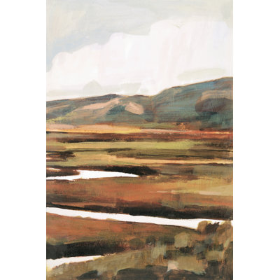 Mountain Field II by Victoria Borges - Wrapped Canvas Painting