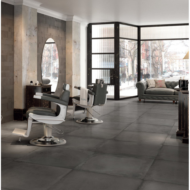 Borigni™ 2" x 2" Porcelain Grid Mosaic Wall & Floor Tile, Gray