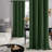 Deconovo 100% Blackout Grommet Curtain Panels with Liner, Thermal Insulated Room Darkening Curtains (Set of 2)-75195039-75195021
