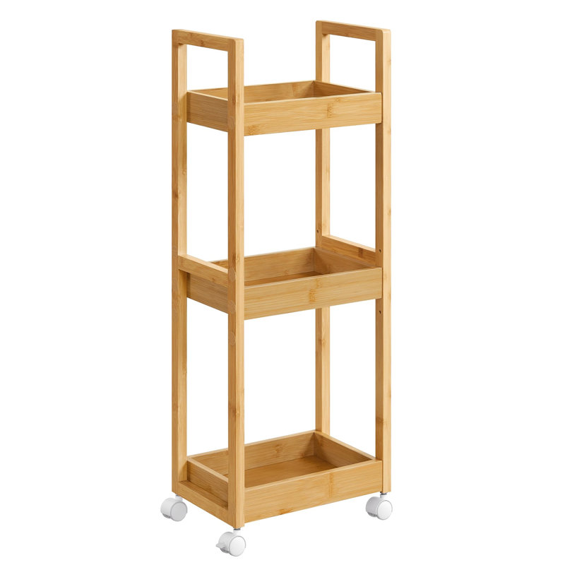 Bamboo Freestanding Bathroom Shelves
