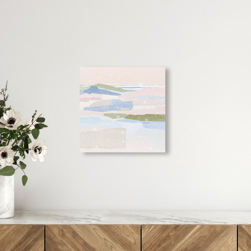 Pastel Haze Print by Oliver Gal, 12" H x 12" W, Gallery Wrapped