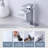 Centerset Single-handle Bathroom Faucet with Drain Assembly-100000061