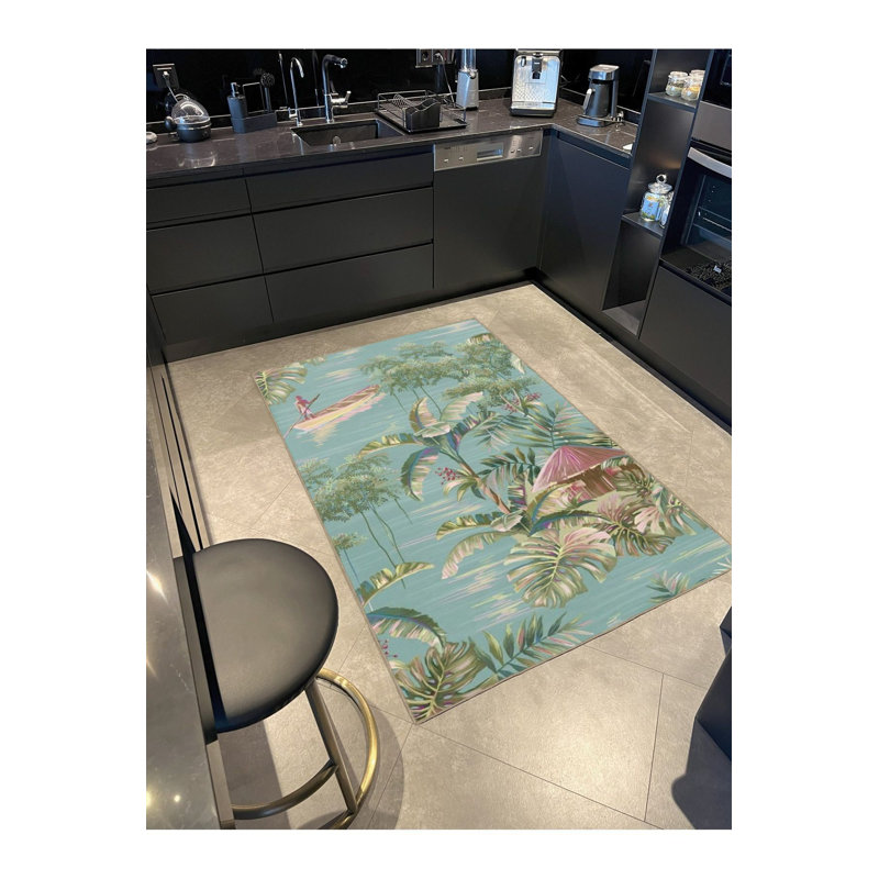 Tapis tissé Green Lake, Sous-tapis rectangulaire 2 pi 6 po x 4 pi 11 po