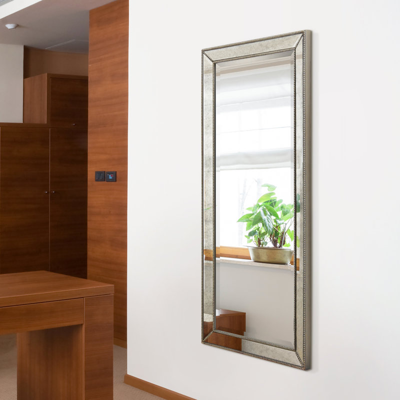 Dansfield Solid Wood Rectangle Mirror, 24" x 54"