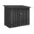 5' W X 3' D Galvanized Steel Horizontal Garbage Shed With Floor Kit-130095999