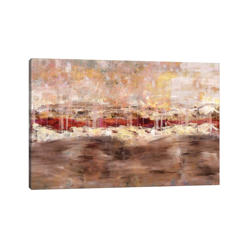 Clouds And Ground by Maximiliano Casal - Wrapped Canvas Painting, 20.32 cm H x 30.48 cm W