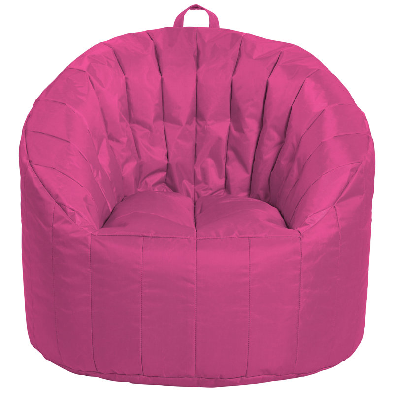 Cali Seashell Bean Bag, Raspberry Nylon