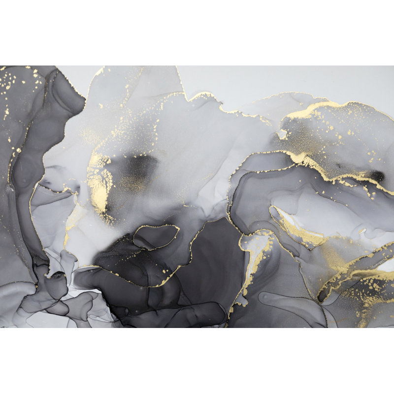 Peinture à l'encre Fredreick, H 12 po x l 18 po