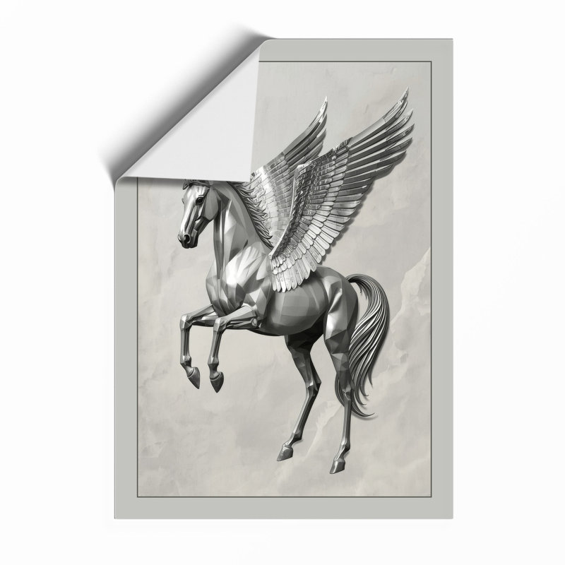 Pegasus Classical - Framed Print, A2 - 59.4 x 42.0 cm, Unframed
