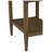 One Drawer Rectangle Drink Table-115708399