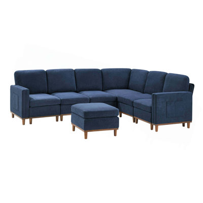 Modern Sofa Chair,Sectional Sofa With Soft Padding-Ideal For Living Room,Office & Dining Room