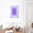 Soft Purple Glow Rectangle Royer-450732771