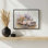 «Vintage Flower Truck I» par lettrage et reproduction d'art