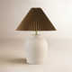 Chemise 22" Ceramic Table Lamp