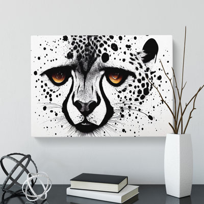 Cheetah Vol.2 Abstract - Wrapped Canvas Print