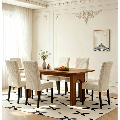 Dining Room Chair Covers, Stretch, Washable,Chair Slipcover, Set of 6