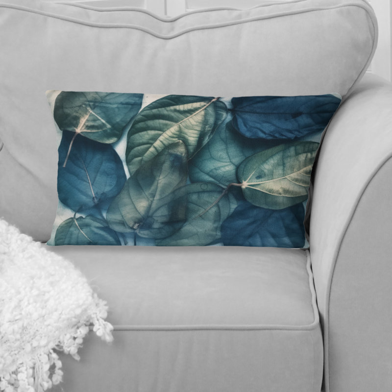 Coussin décoratif rétro Botanicals