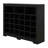 Sleek Design 24 Shoe Cubby Console, Modern Storage Cabinet With Curved Base, Versatile Sideboard For Hallway, Living Room-2041283290