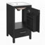 Meuble-lavabo moderne de 18 pouces avec lavabo en céramique-1762318034