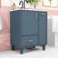 Meuble-lavabo moderne avec lavabo en céramique, tiroir de rangement, armoire et panier coulissant-682404920