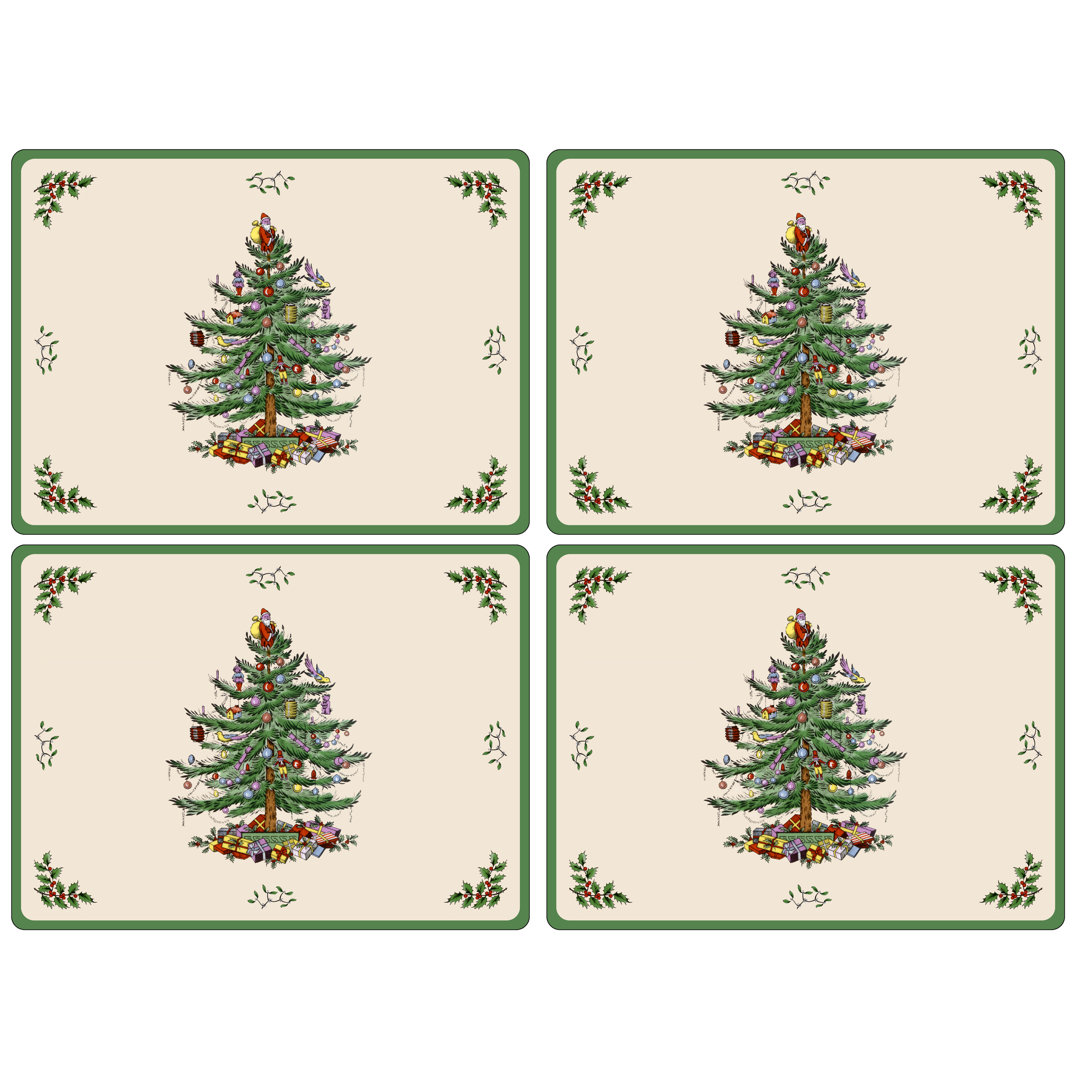 Christmas Tree Placemats