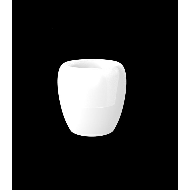 Blow Resin Pot Planter, 15.75" H x 15.75" W x 15.75" D