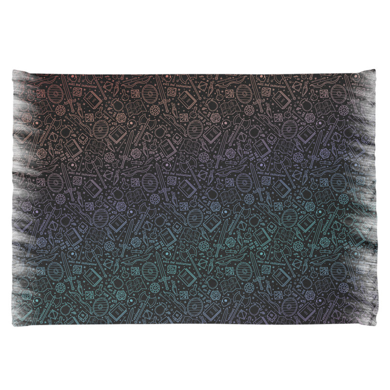 Tapis noir/vert/rouge rpg lines Mcguigan, Non