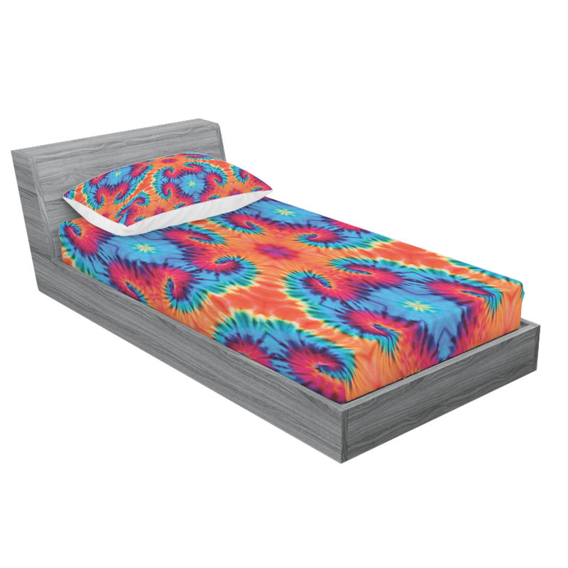 Microfiber Sheet Set, Twin Sheet Set with Fitted Sheet