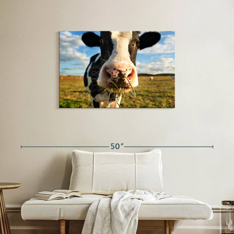 Brampt Cow Selfie, 24" H x 36" W